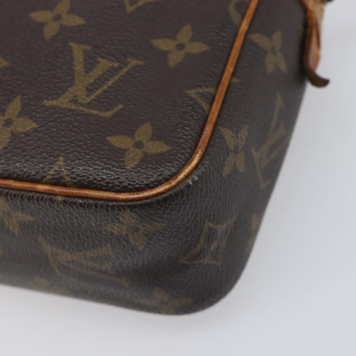 LOUIS VUITTON Monogram Compiegne 23 Clutch Bag M51847 LV Auth 198903