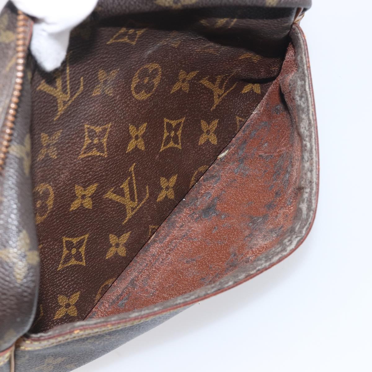 LOUIS VUITTON Monogram Compiegne 23 Clutch Bag M51847 LV Auth 198903