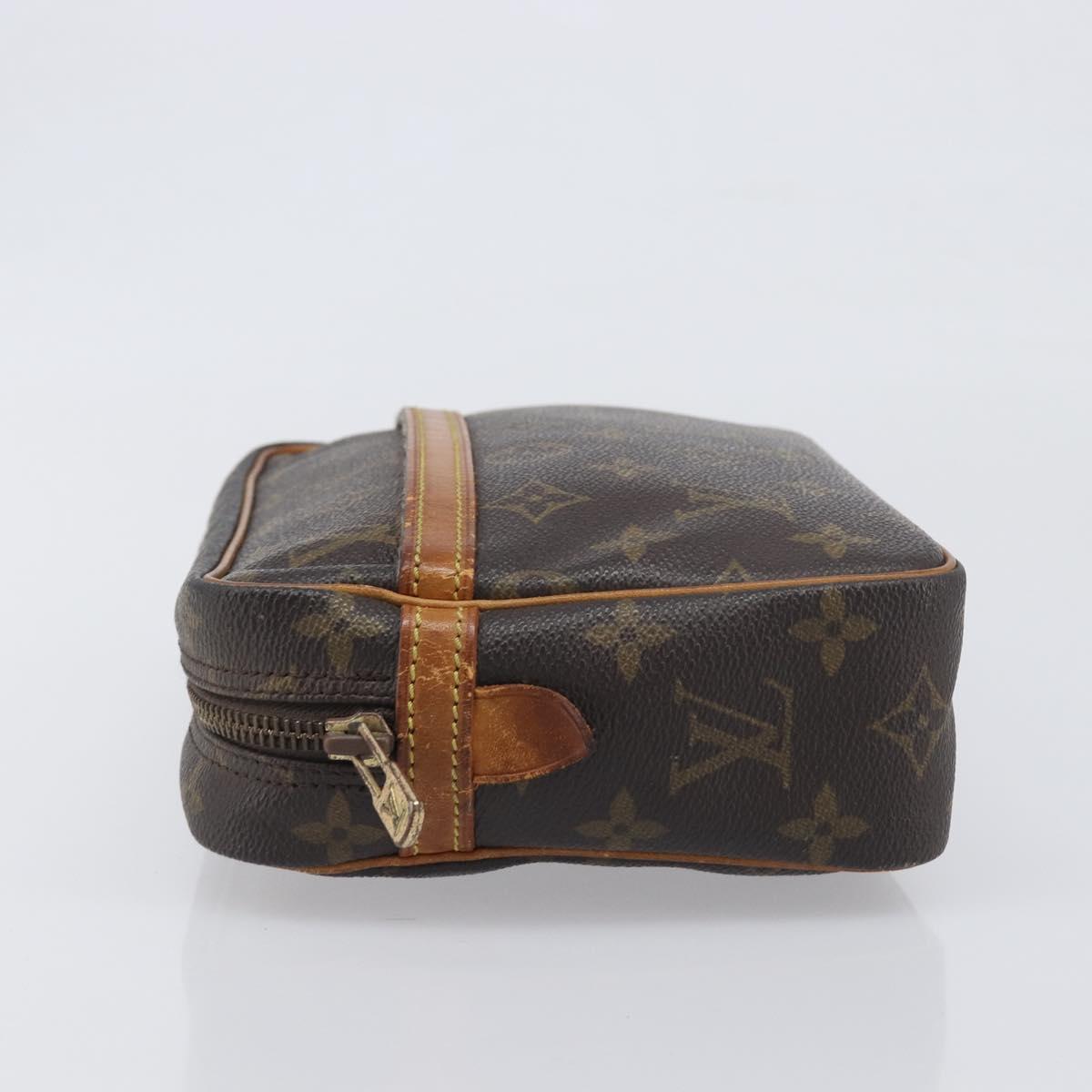 LOUIS VUITTON Monogram Compiegne 23 Clutch Bag M51847 LV Auth 198903