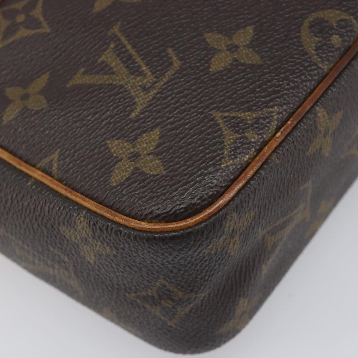 LOUIS VUITTON Monogram Compiegne 23 Clutch Bag M51847 LV Auth 198903