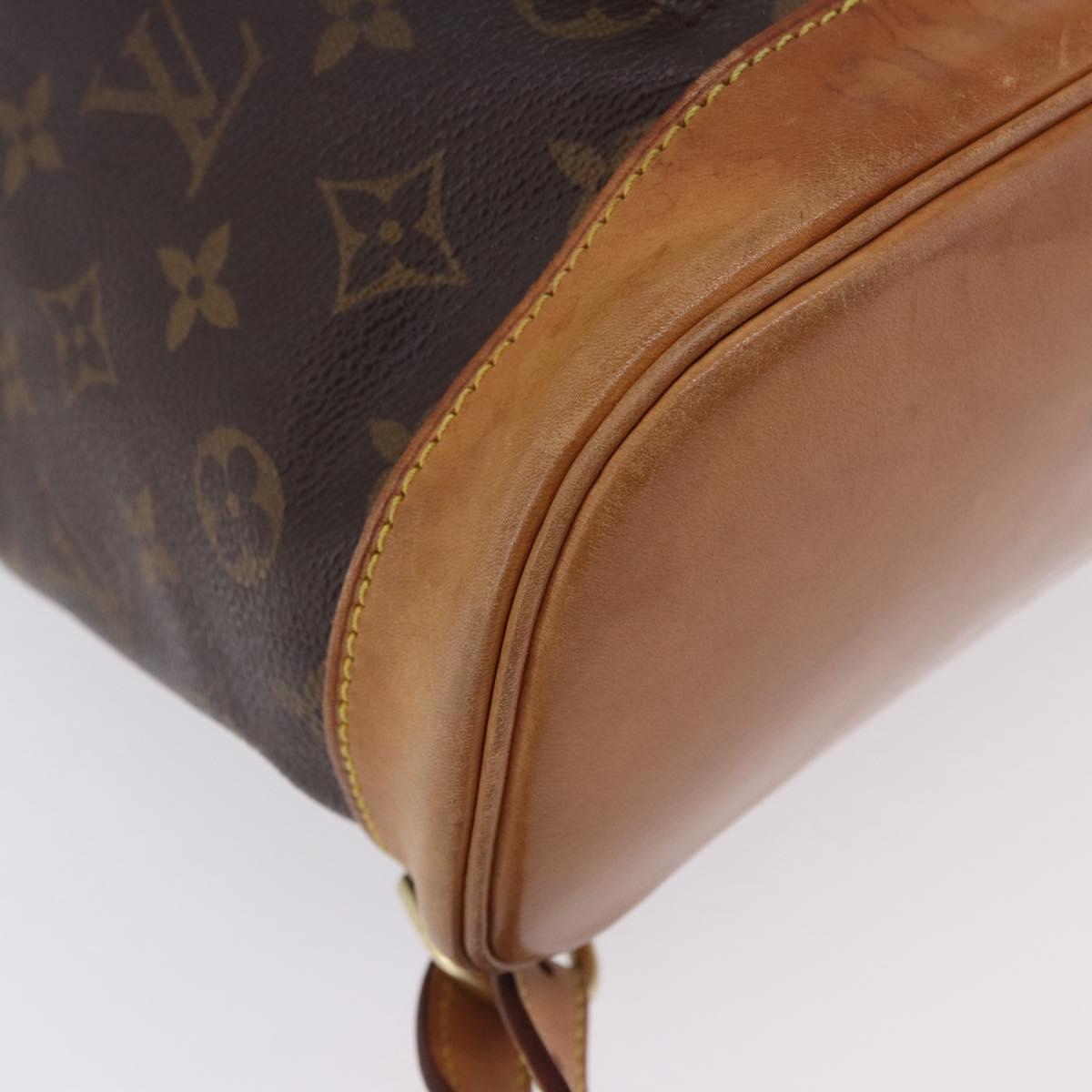 LOUIS VUITTON Monogram Montsouris MM Backpack M51136 LV Auth 198904