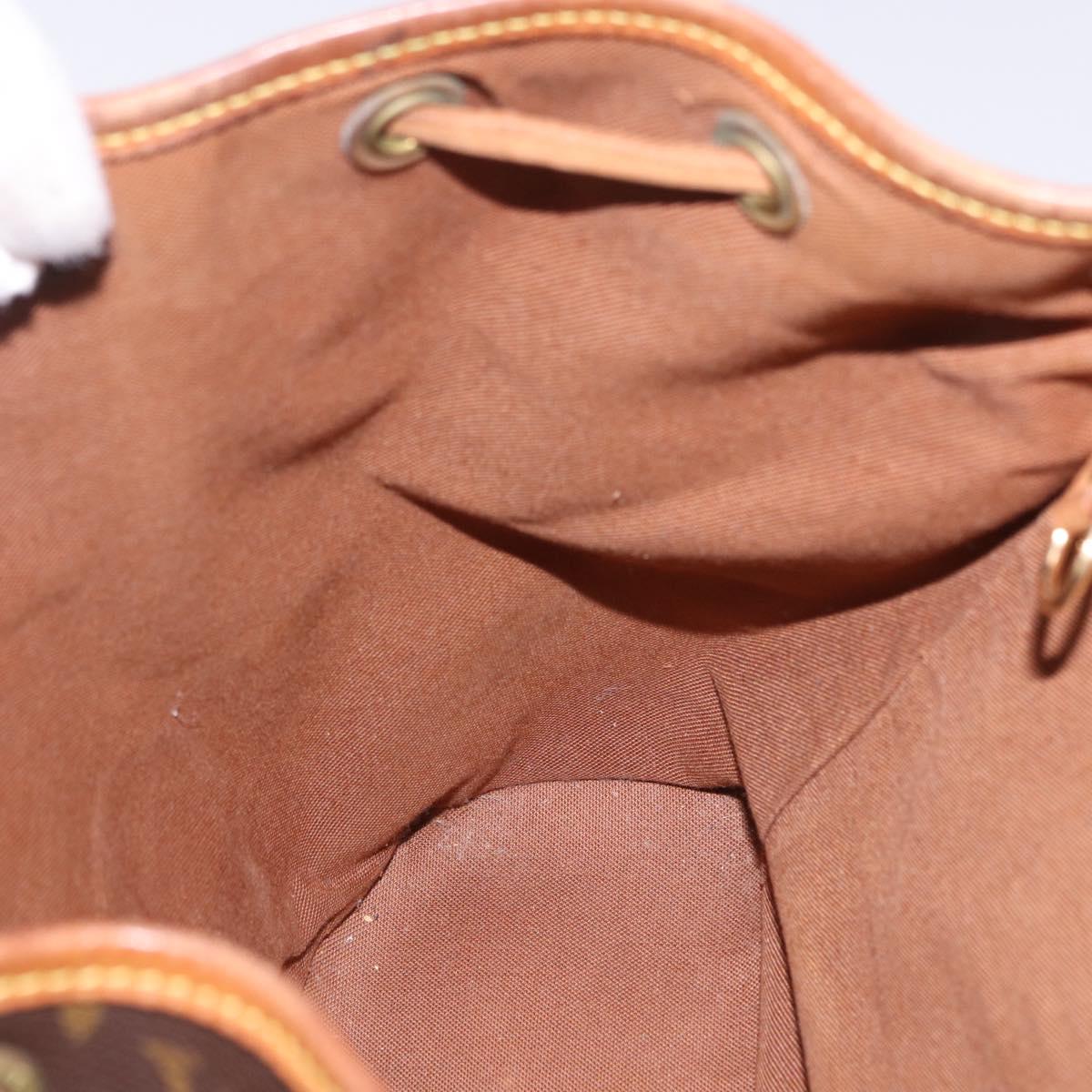 LOUIS VUITTON Monogram Montsouris MM Backpack M51136 LV Auth 198904