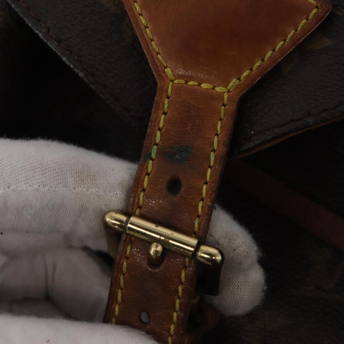 LOUIS VUITTON Monogram Montsouris MM Backpack M51136 LV Auth 198904