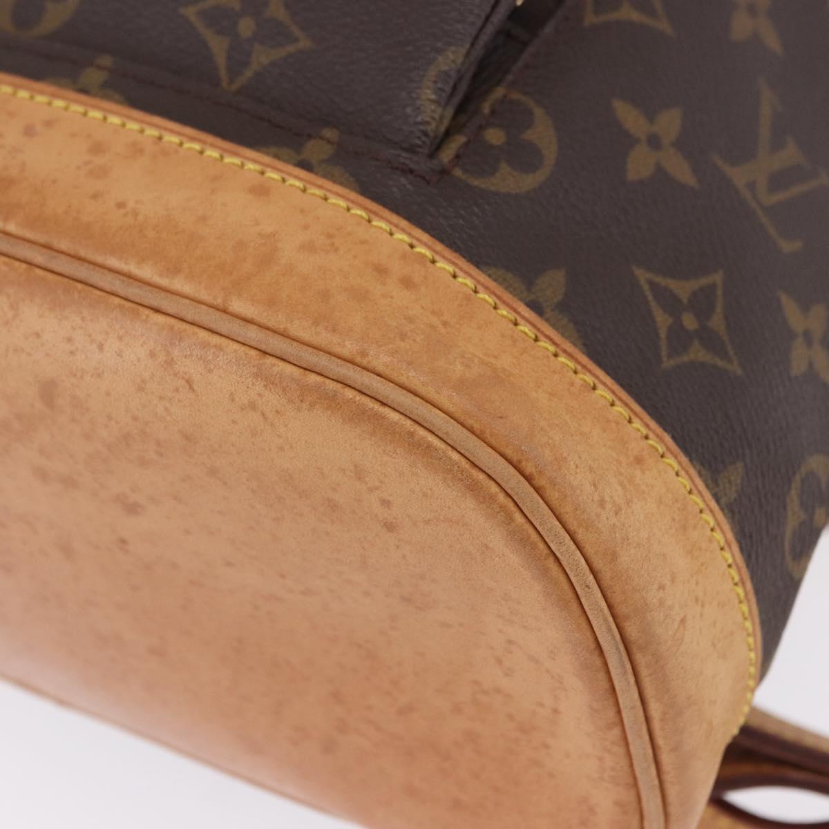 LOUIS VUITTON Monogram Montsouris MM Backpack M51136 LV Auth 198905