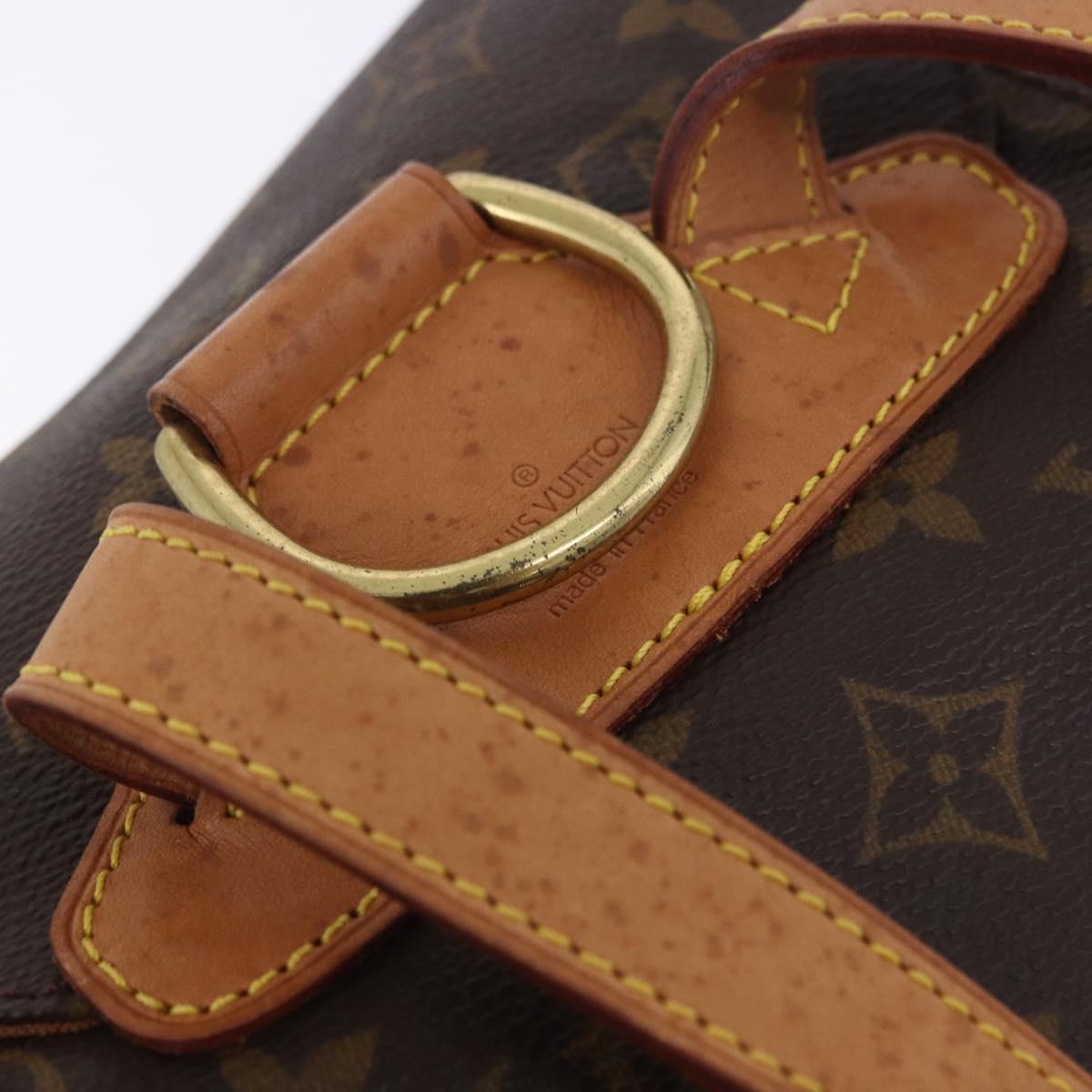 LOUIS VUITTON Monogram Montsouris MM Backpack M51136 LV Auth 198905