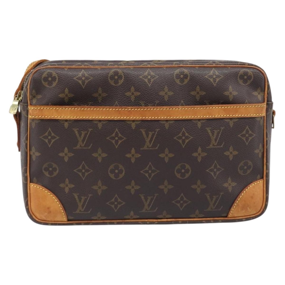 LOUIS VUITTON Monogram Trocadero 30 Shoulder Bag M51272 LV Auth 198906