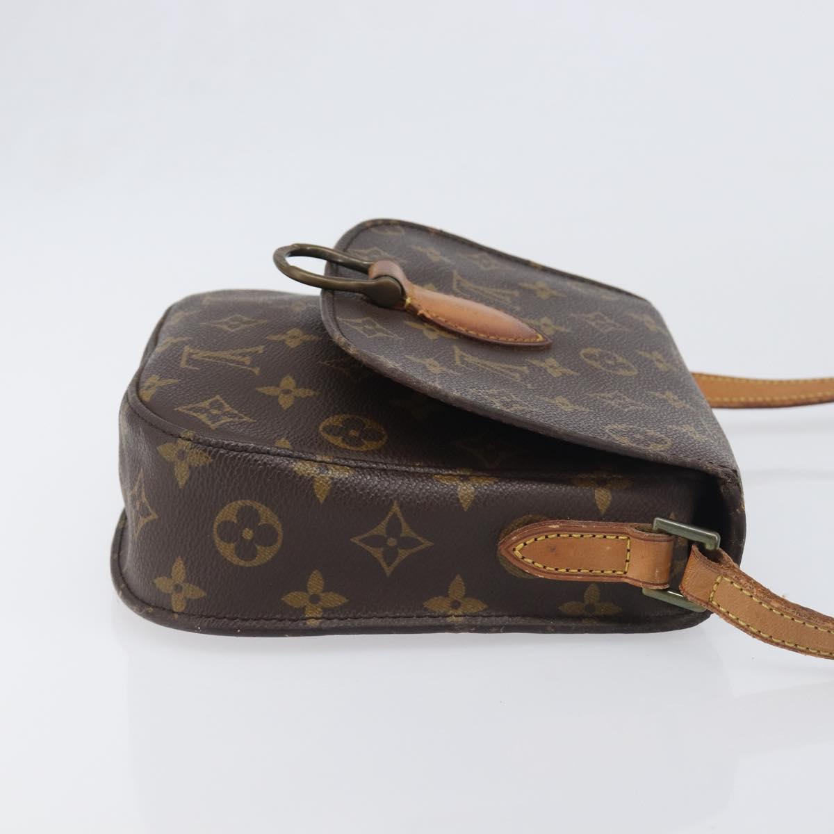 LOUIS VUITTON Monogram Saint Cloud MM Shoulder Bag M51243 LV Auth 198907