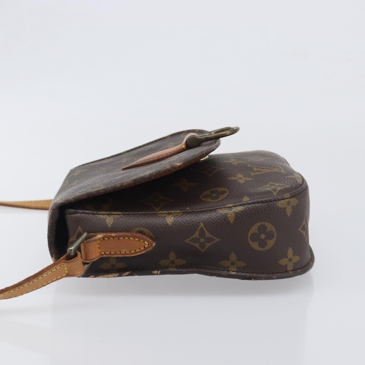 LOUIS VUITTON Monogram Saint Cloud MM Shoulder Bag M51243 LV Auth 198907