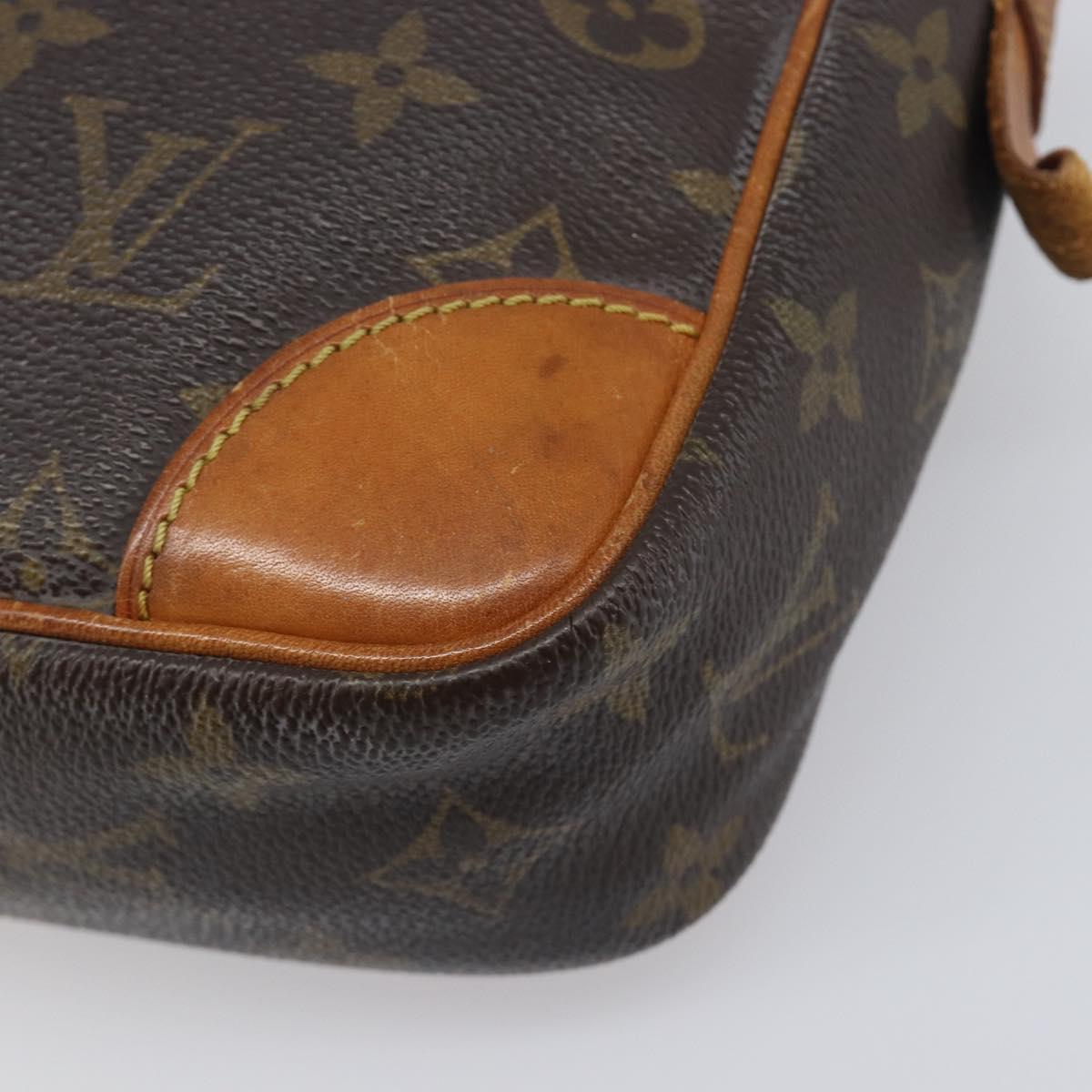 LOUIS VUITTON Monogram Compiegne 28 Clutch Bag M51845 LV Auth 198909