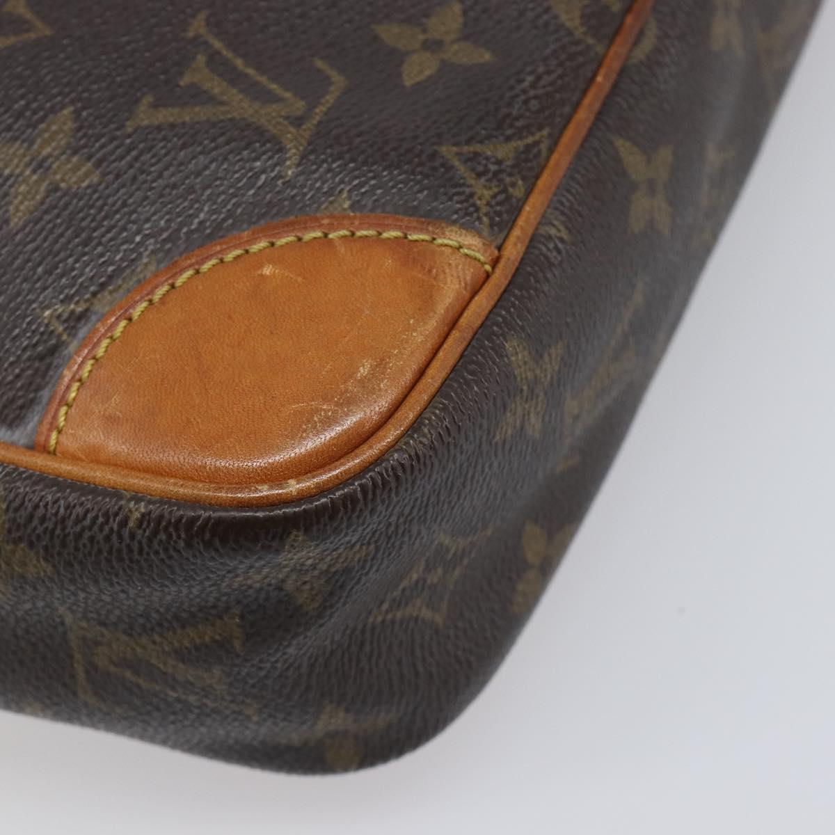 LOUIS VUITTON Monogram Compiegne 28 Clutch Bag M51845 LV Auth 198909
