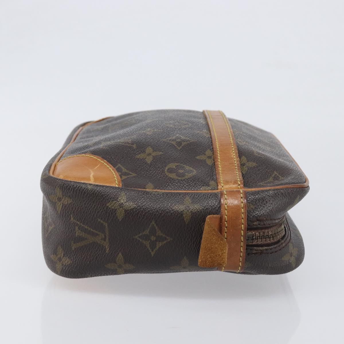 LOUIS VUITTON Monogram Compiegne 28 Clutch Bag M51845 LV Auth 198909