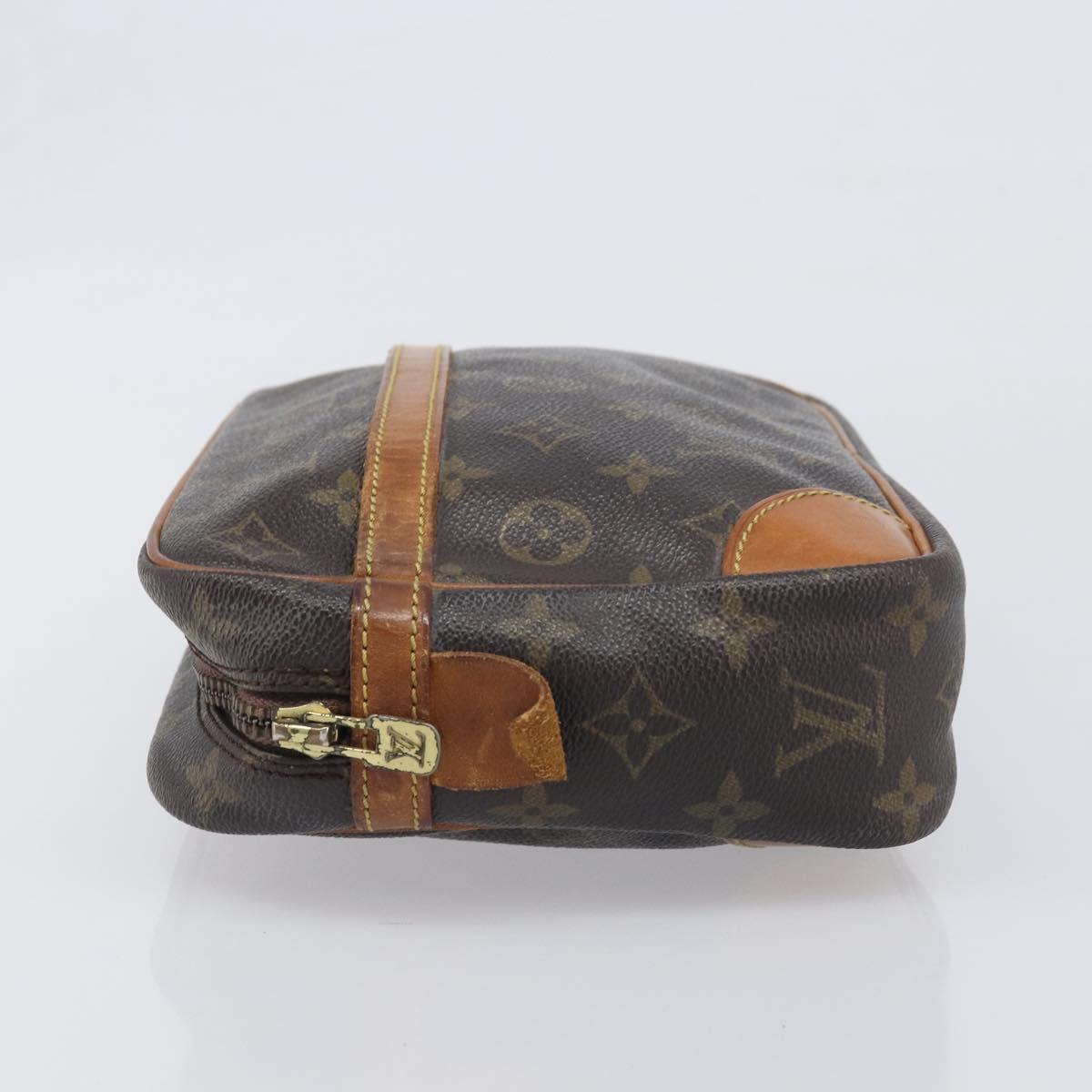 LOUIS VUITTON Monogram Compiegne 28 Clutch Bag M51845 LV Auth 198909