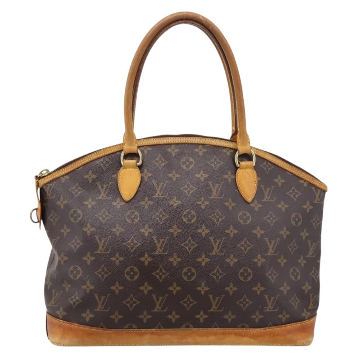 LOUIS VUITTON Monogram Lockit Horizontal Hand Bag M40104 LV Auth 198911