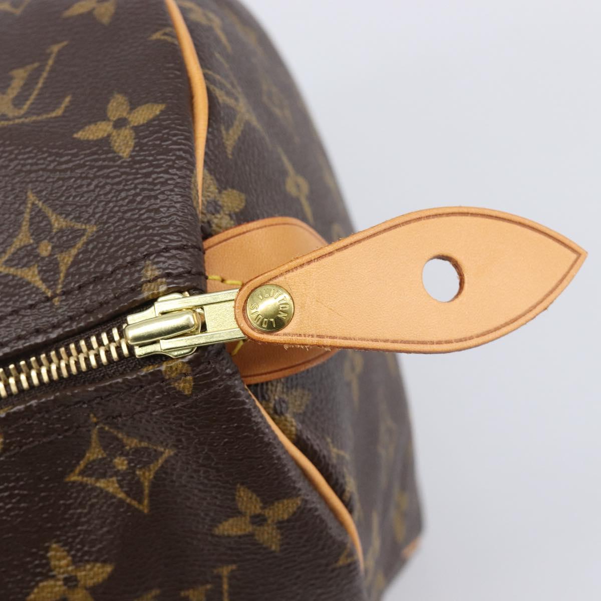 LOUIS VUITTON Monogram Speedy 30 Hand Bag M41526 LV Auth 198912A