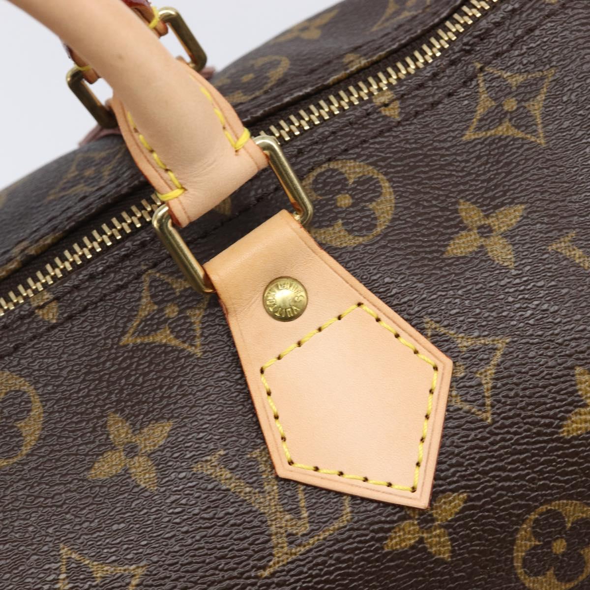 LOUIS VUITTON Monogram Speedy 30 Hand Bag M41526 LV Auth 198912A
