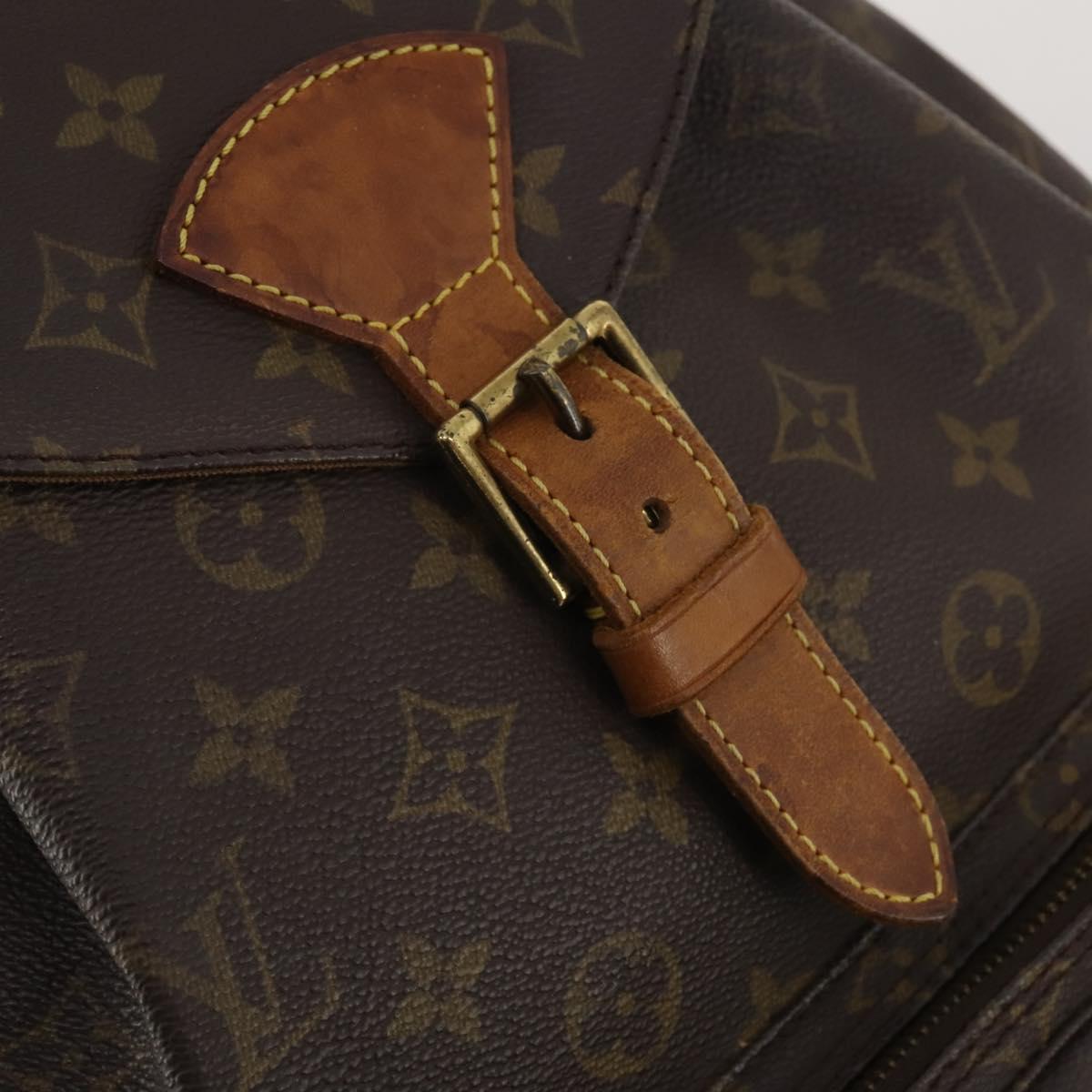 LOUIS VUITTON Monogram Montsouris GM Backpack M51135 LV Auth 198914