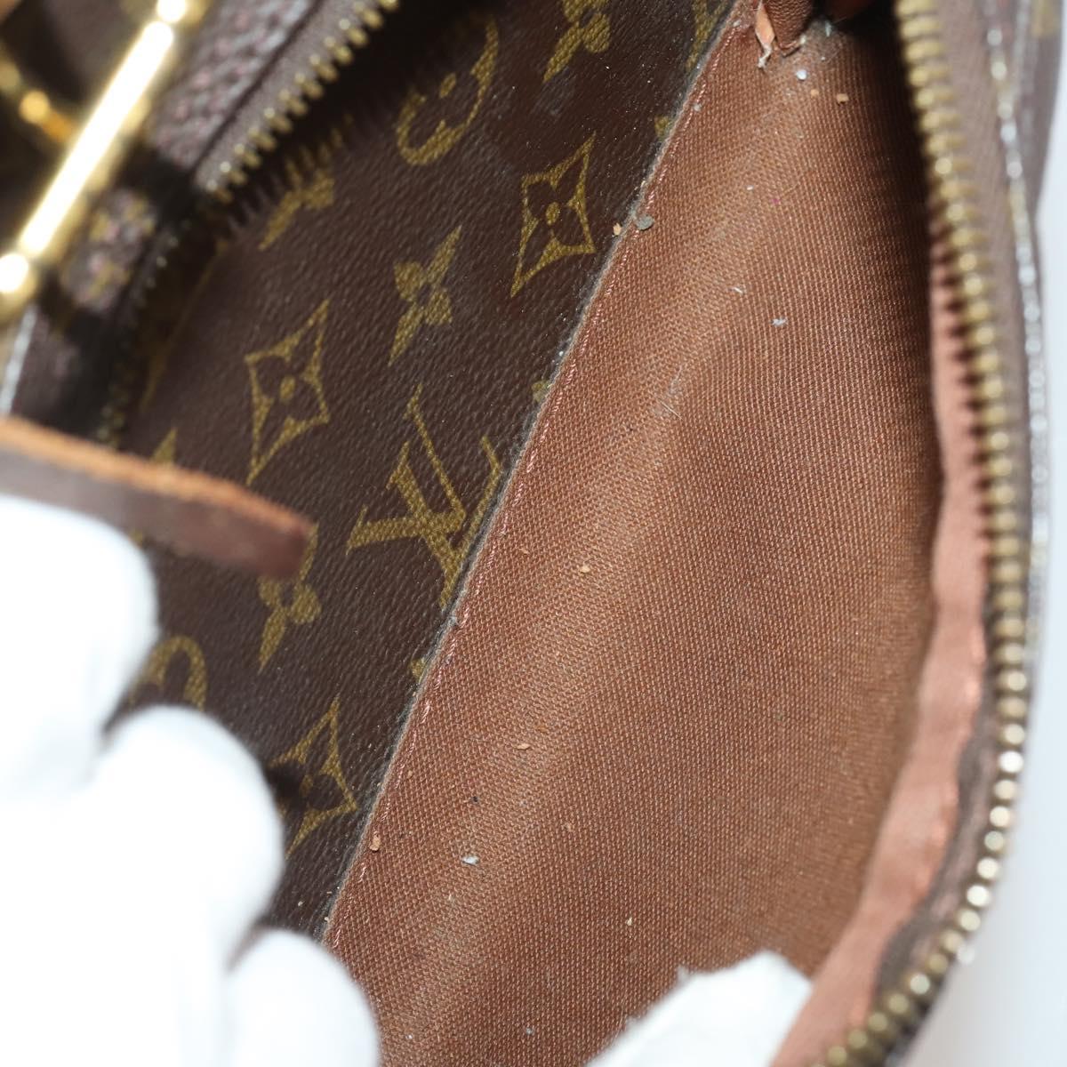 LOUIS VUITTON Monogram Montsouris GM Backpack M51135 LV Auth 198914