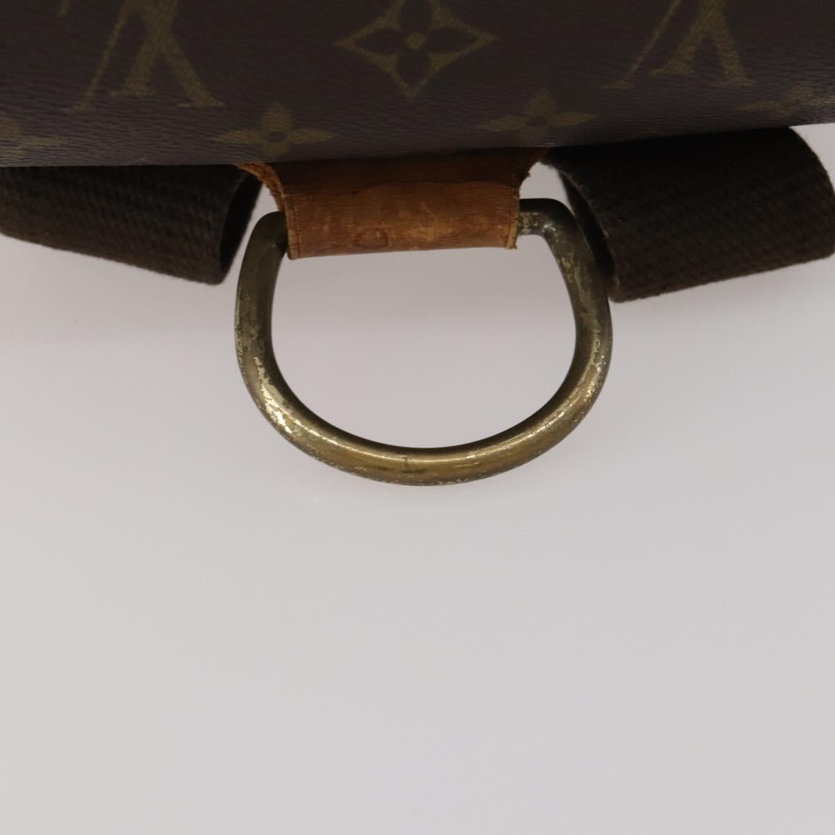 LOUIS VUITTON Monogram Montsouris GM Backpack M51135 LV Auth 198914