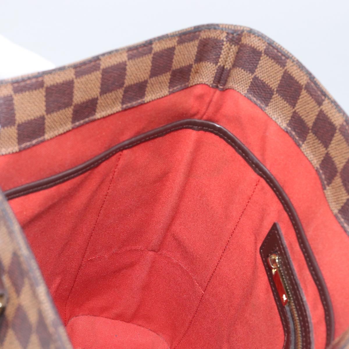 LOUIS VUITTON Damier Ebene Vavin GM Tote Bag N51169 LV Auth 198915