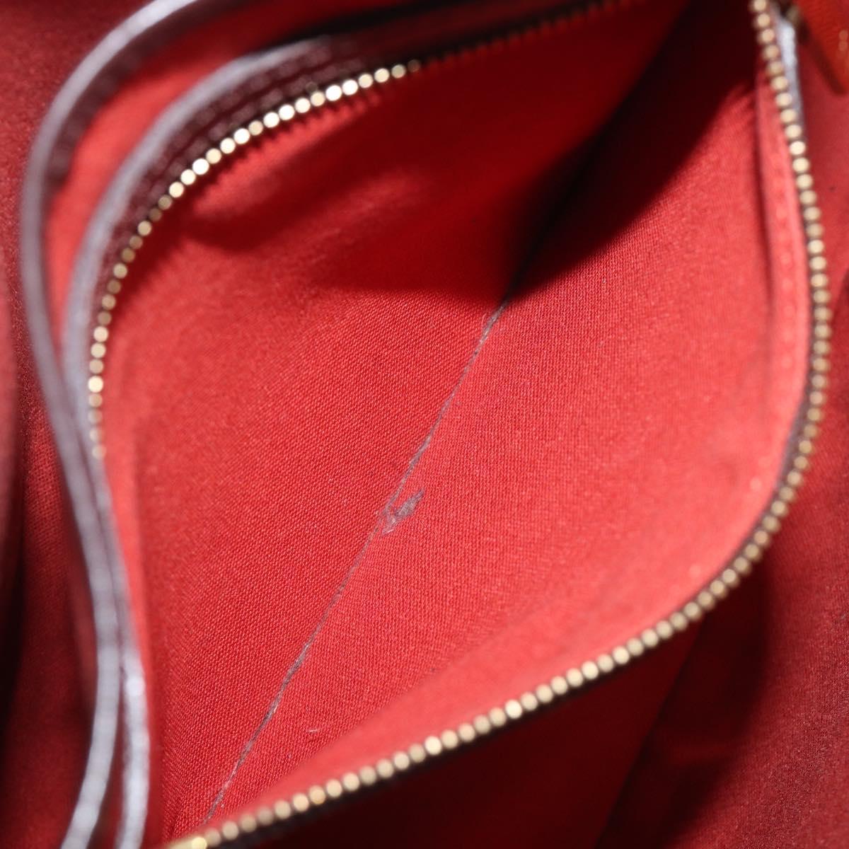 LOUIS VUITTON Damier Ebene Vavin GM Tote Bag N51169 LV Auth 198915