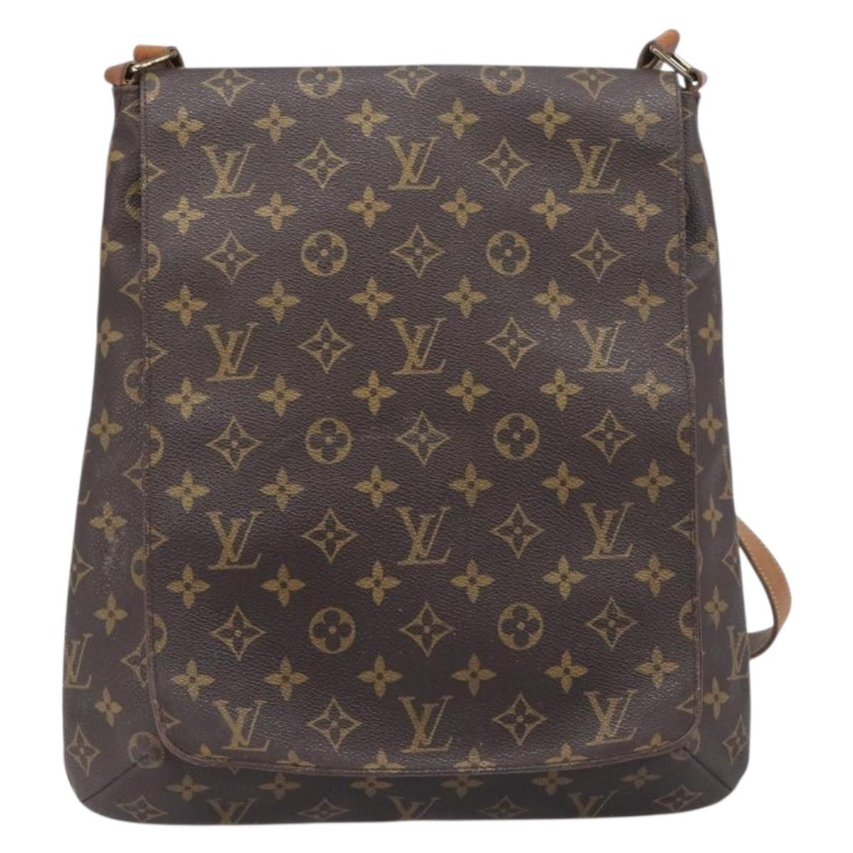 LOUIS VUITTON Monogram Musette Shoulder Bag M51256 LV Auth 198916