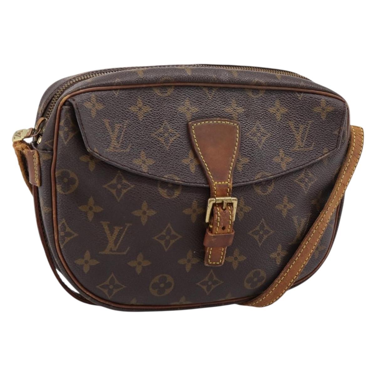LOUIS VUITTON Monogram Jeune Fille MM Shoulder Bag M51226 LV Auth 198917