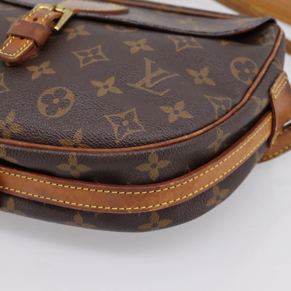 LOUIS VUITTON Monogram Jeune Fille MM Shoulder Bag M51226 LV Auth 198917