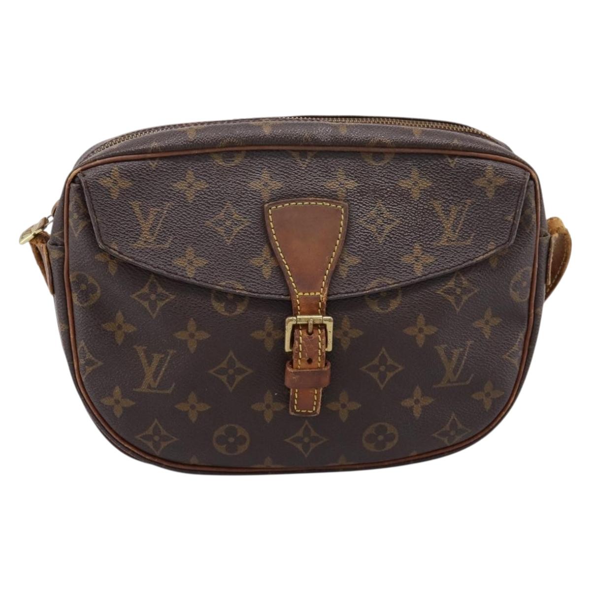 LOUIS VUITTON Monogram Jeune Fille MM Shoulder Bag M51226 LV Auth 198917