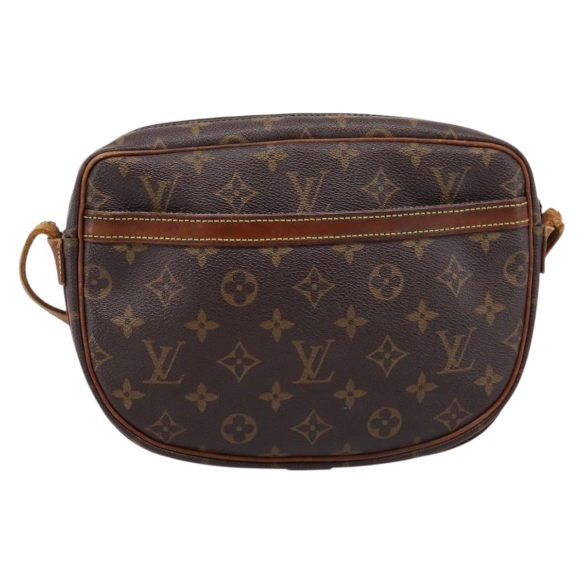 LOUIS VUITTON Monogram Jeune Fille MM Shoulder Bag M51226 LV Auth 198917