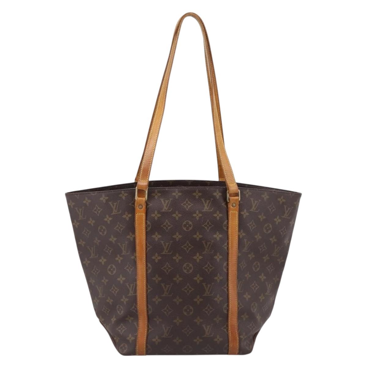 LOUIS VUITTON Monogram Sac Shopping Tote Bag M51108 LV Auth 198918