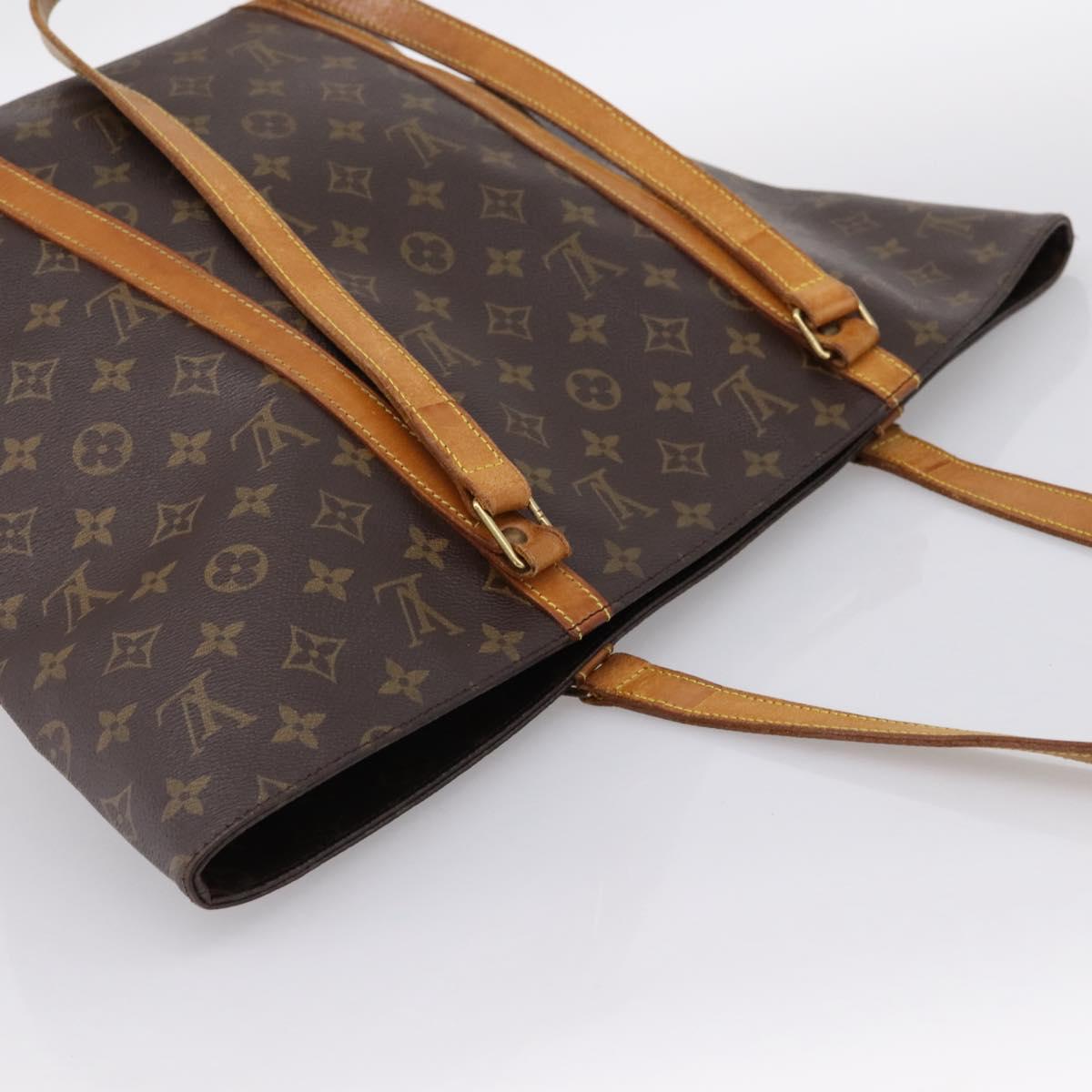 LOUIS VUITTON Monogram Sac Shopping Tote Bag M51108 LV Auth 198918