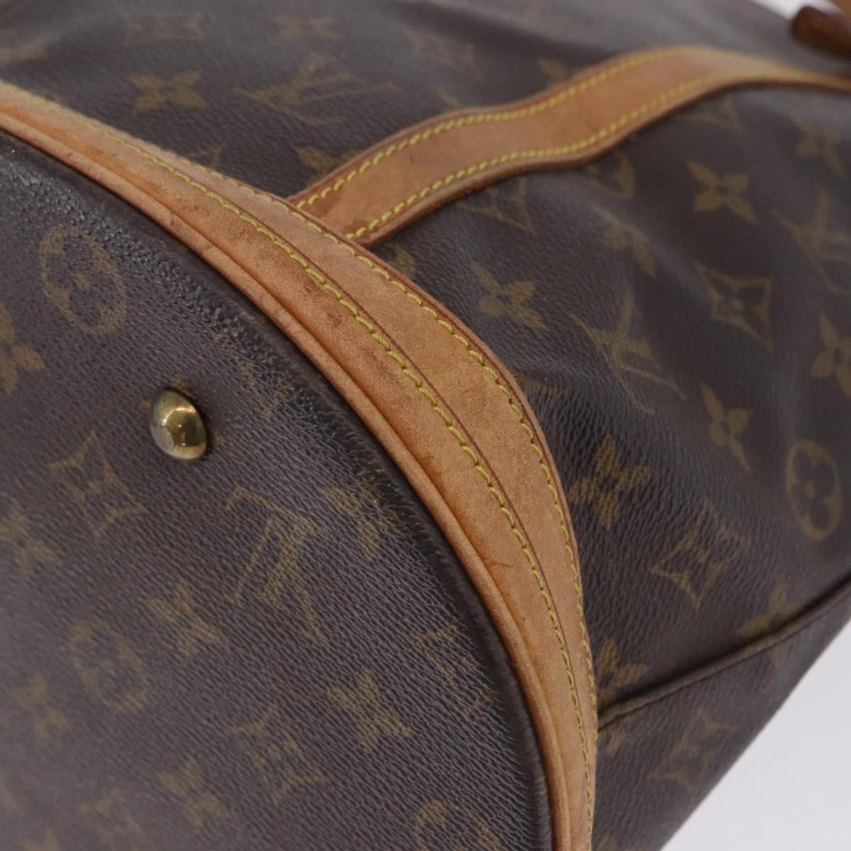 LOUIS VUITTON Monogram Bucket GM Shoulder Bag M42236 LV Auth 198919