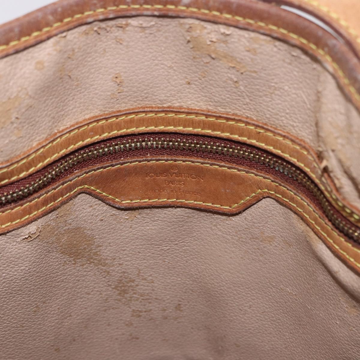 LOUIS VUITTON Monogram Bucket GM Shoulder Bag M42236 LV Auth 198919