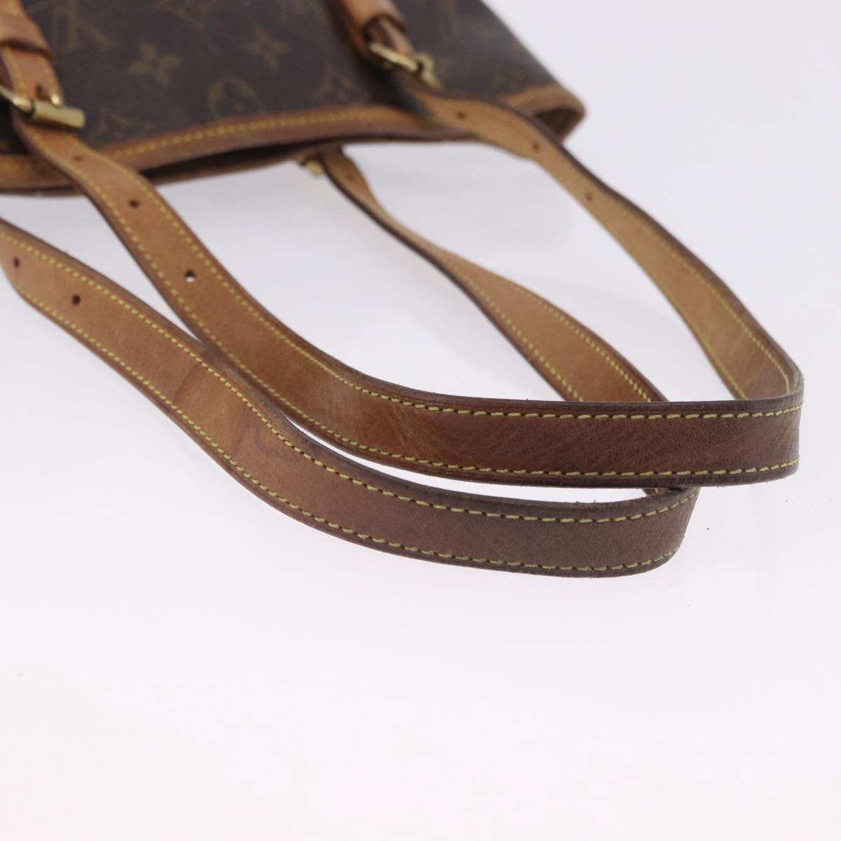 LOUIS VUITTON Monogram Bucket GM Shoulder Bag M42236 LV Auth 198919