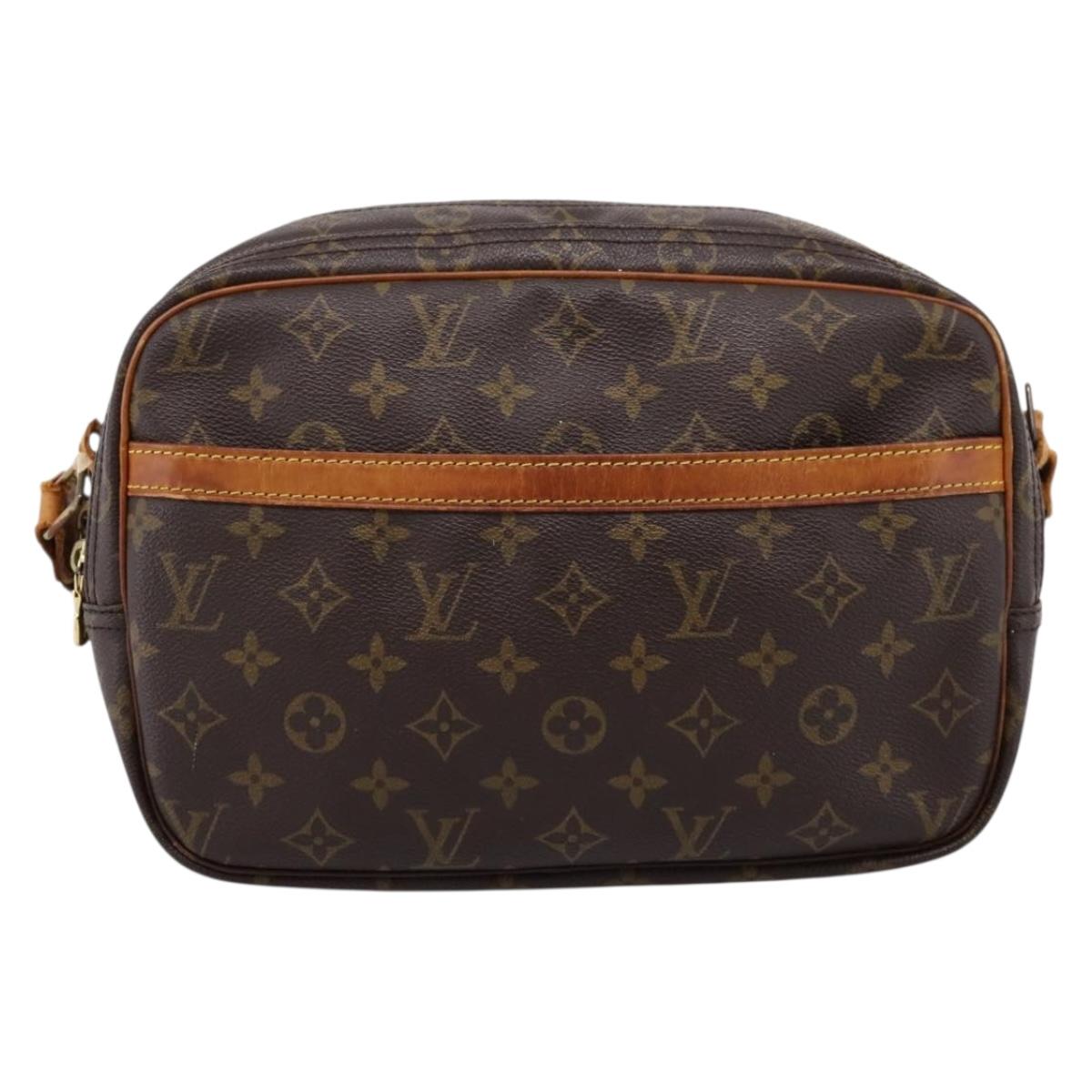 LOUIS VUITTON Monogram Reporter PM Shoulder Bag M45254 LV Auth 198922
