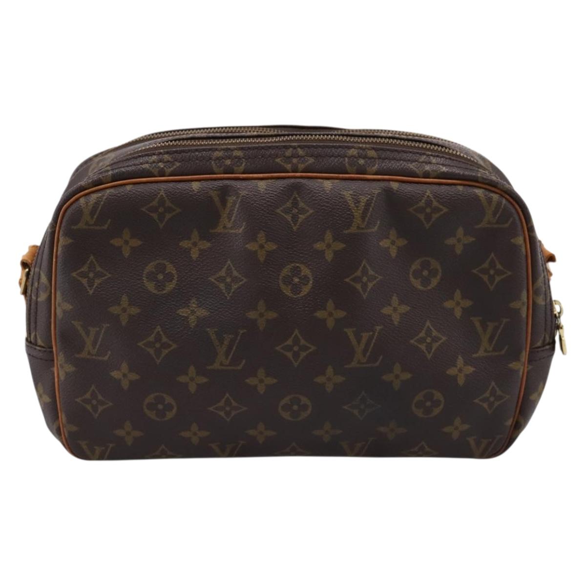 LOUIS VUITTON Monogram Reporter PM Shoulder Bag M45254 LV Auth 198922
