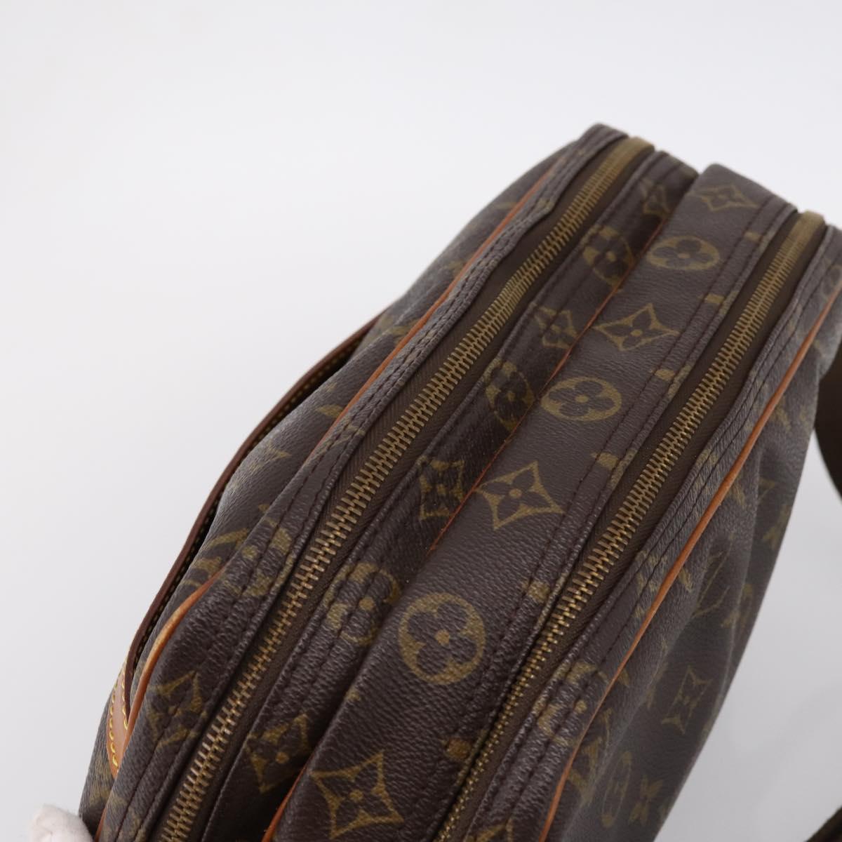 LOUIS VUITTON Monogram Reporter PM Shoulder Bag M45254 LV Auth 198922