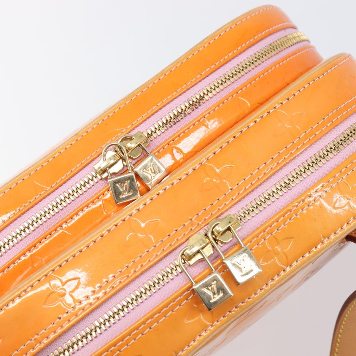 LOUIS VUITTON Monogram Vernis Marley Marshmallow Pink M91039 LV Auth 198932A