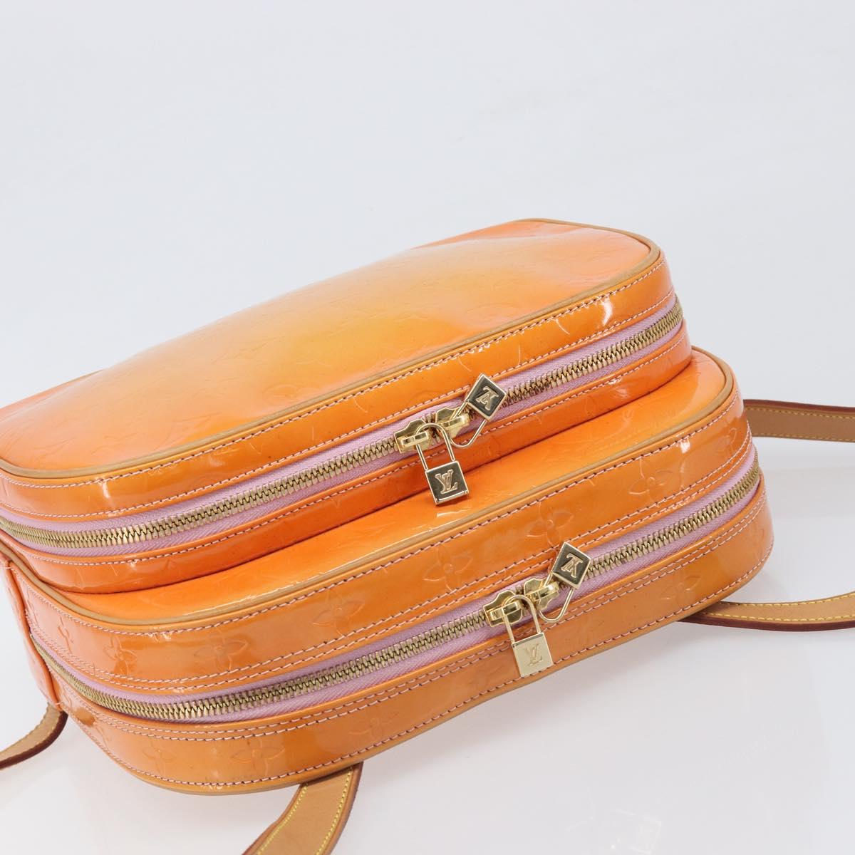 LOUIS VUITTON Monogram Vernis Marley Marshmallow Pink M91039 LV Auth 198932A