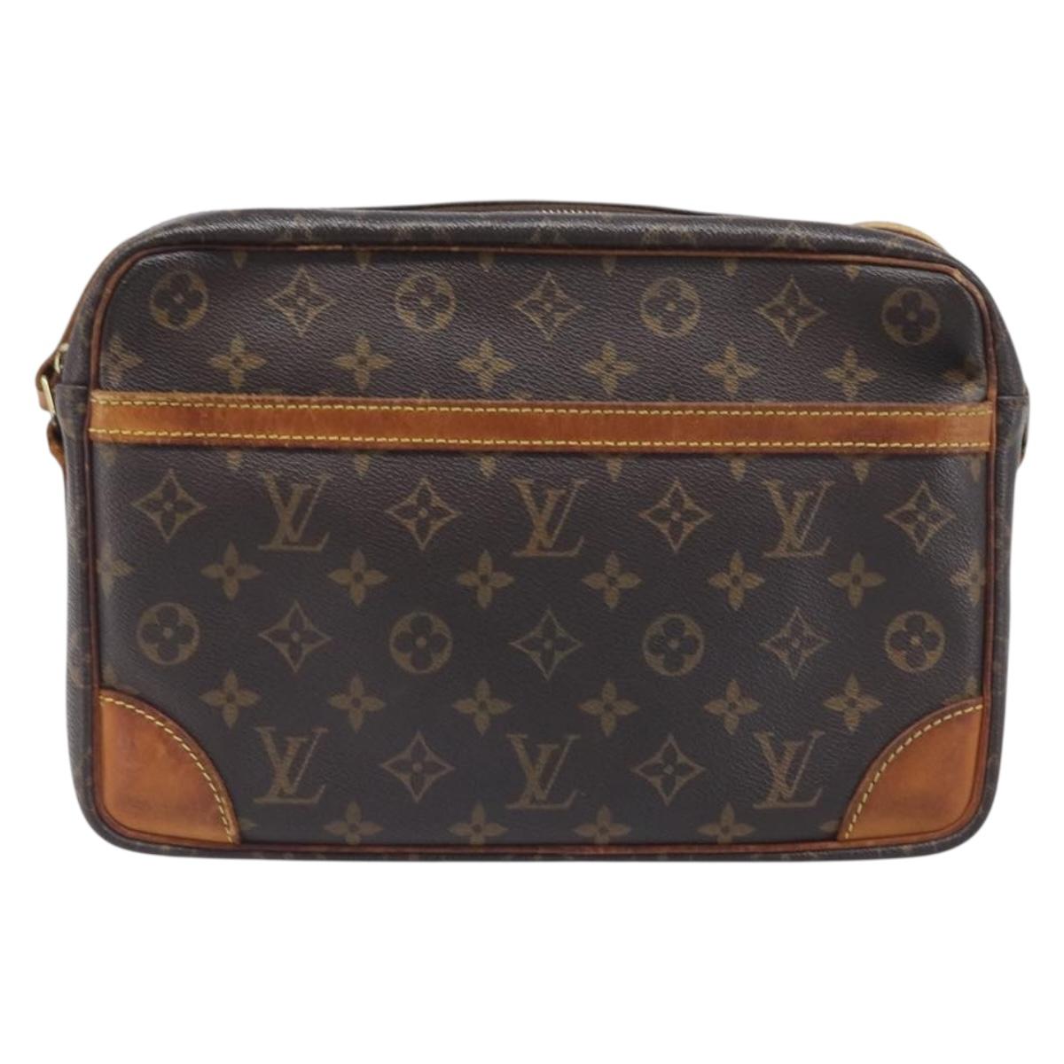LOUIS VUITTON Monogram Trocadero 30 Shoulder Bag M51272 LV Auth 198933