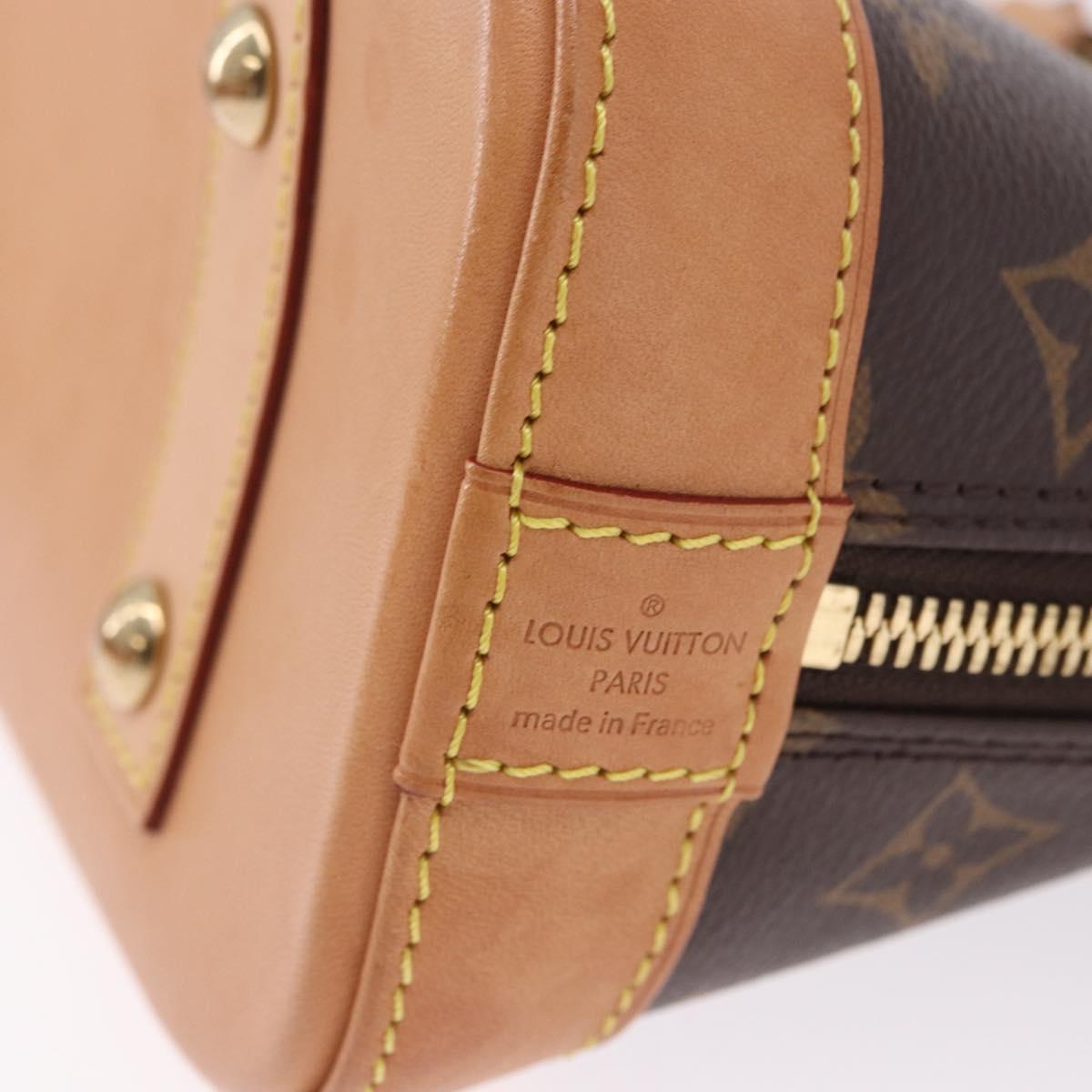 LOUIS VUITTON Monogram Alma BB Hand Bag M53152 LV Auth 198935V