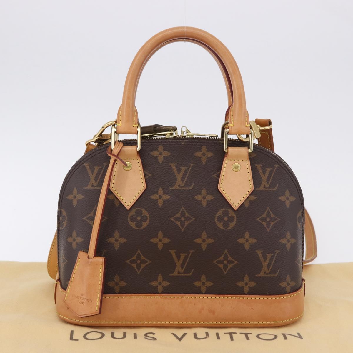 LOUIS VUITTON Monogram Alma BB Hand Bag M53152 LV Auth 198935V