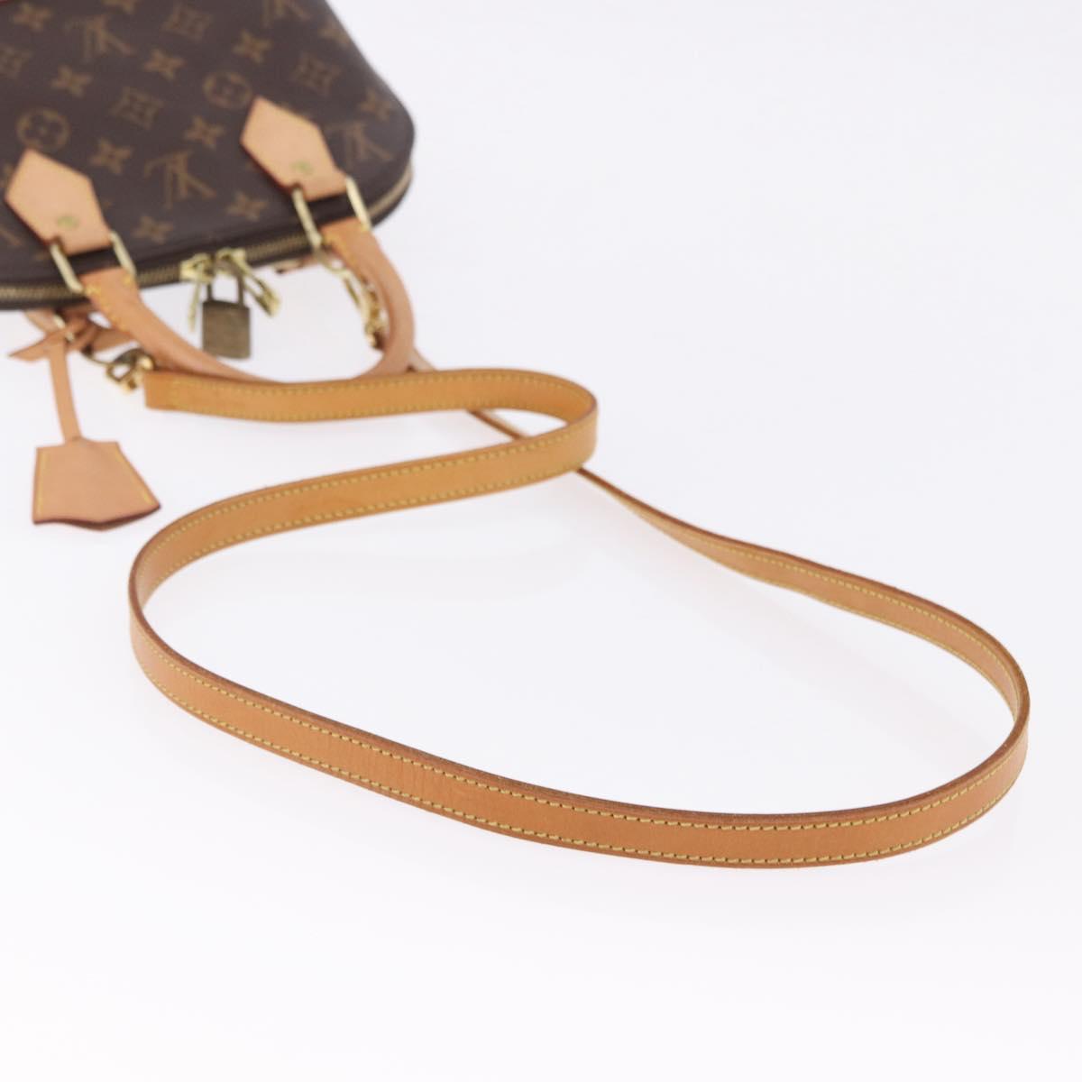 LOUIS VUITTON Monogram Alma BB Hand Bag M53152 LV Auth 198935V