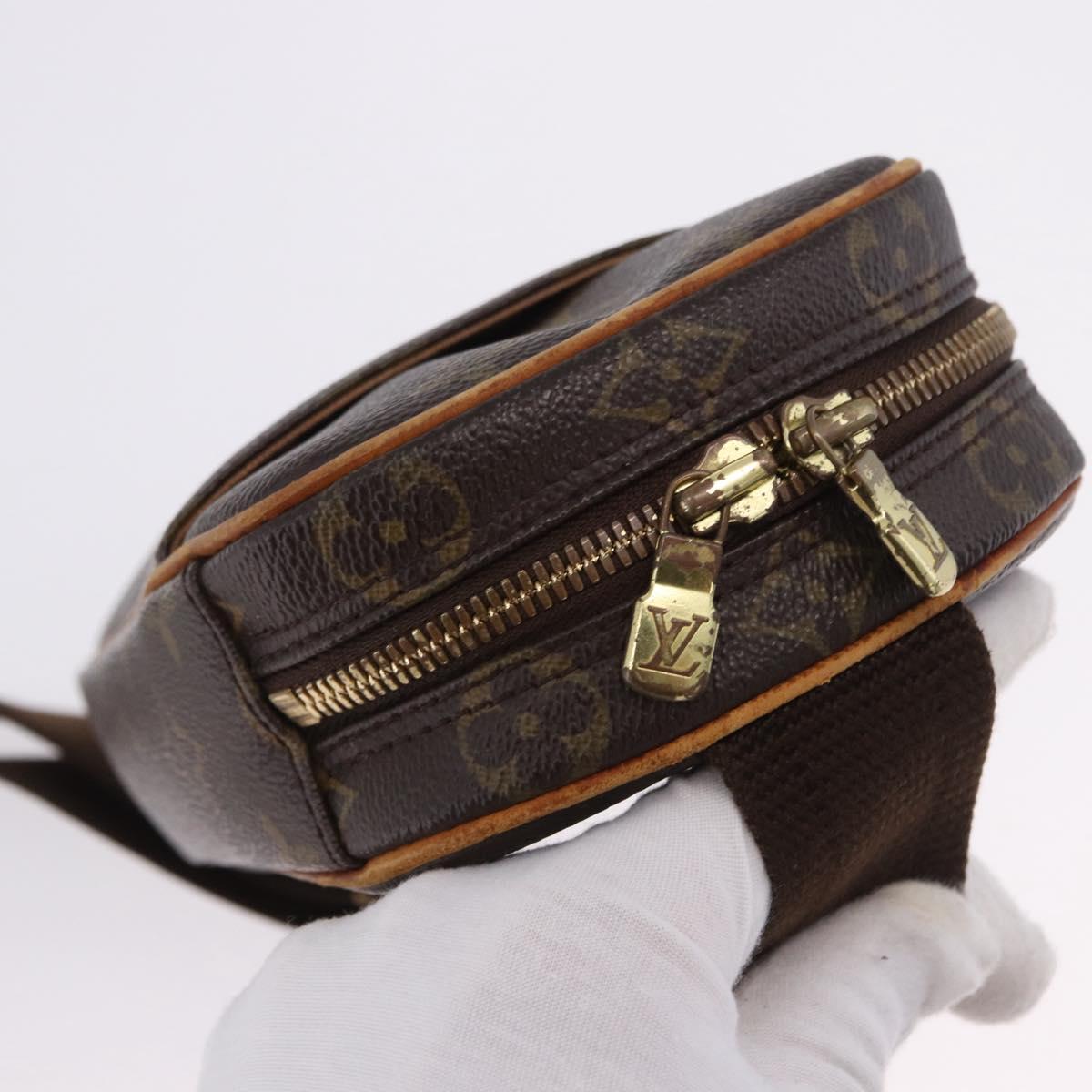 LOUIS VUITTON Monogram Pochette Gange Shoulder Bag M51870 LV Auth 198937