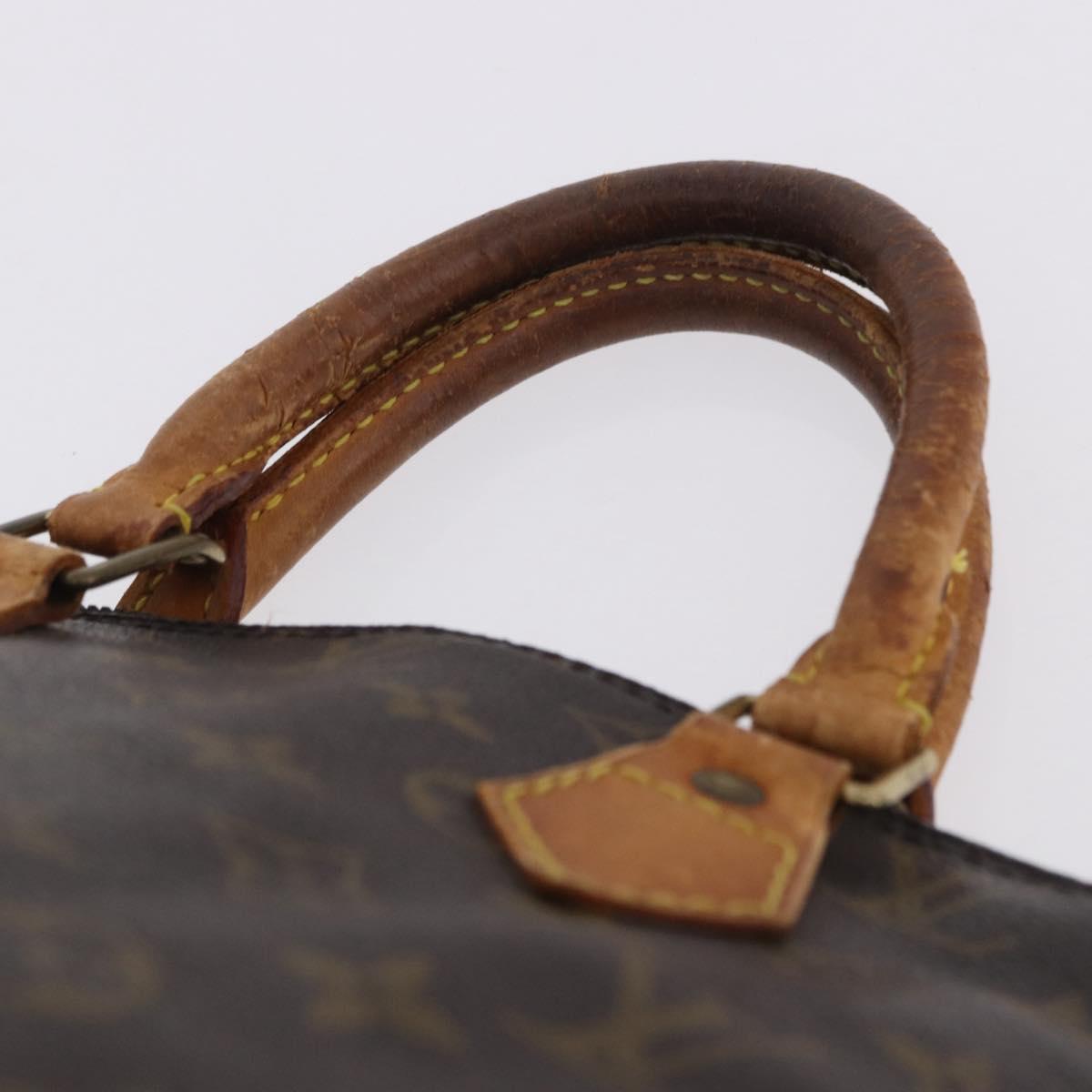 LOUIS VUITTON Monogram Alma Hand Bag M51130 LV Auth 198938