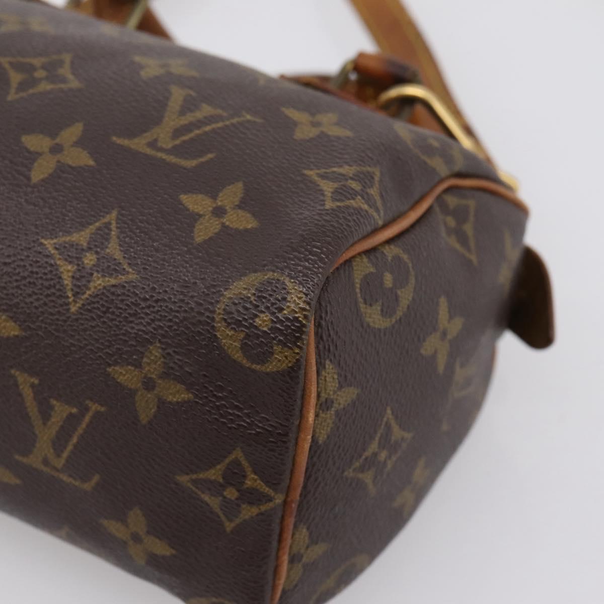 LOUIS VUITTON Monogram Mini Speedy Bandouliere Japon 88 M99014 LV Auth 198939