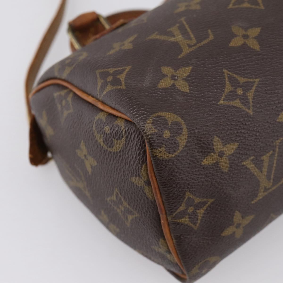 LOUIS VUITTON Monogram Mini Speedy Bandouliere Japon 88 M99014 LV Auth 198939
