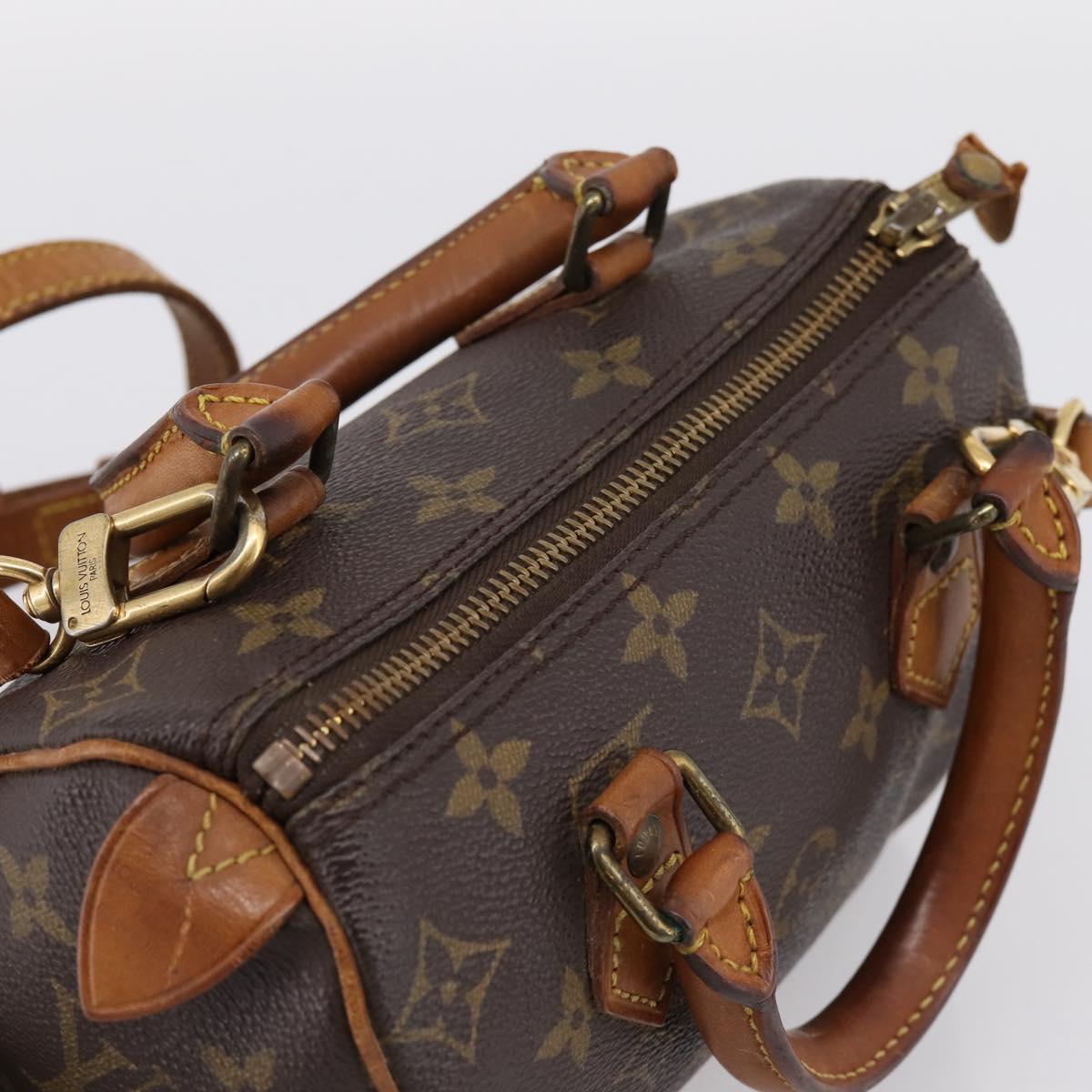 LOUIS VUITTON Monogram Mini Speedy Bandouliere Japon 88 M99014 LV Auth 198939