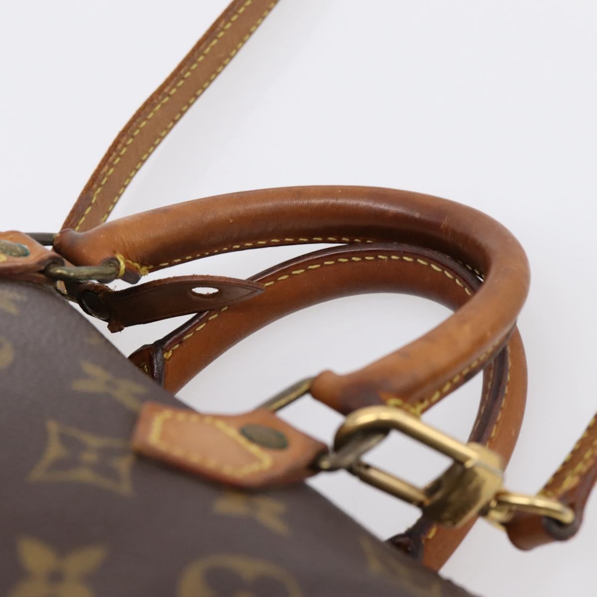 LOUIS VUITTON Monogram Mini Speedy Bandouliere Japon 88 M99014 LV Auth 198939