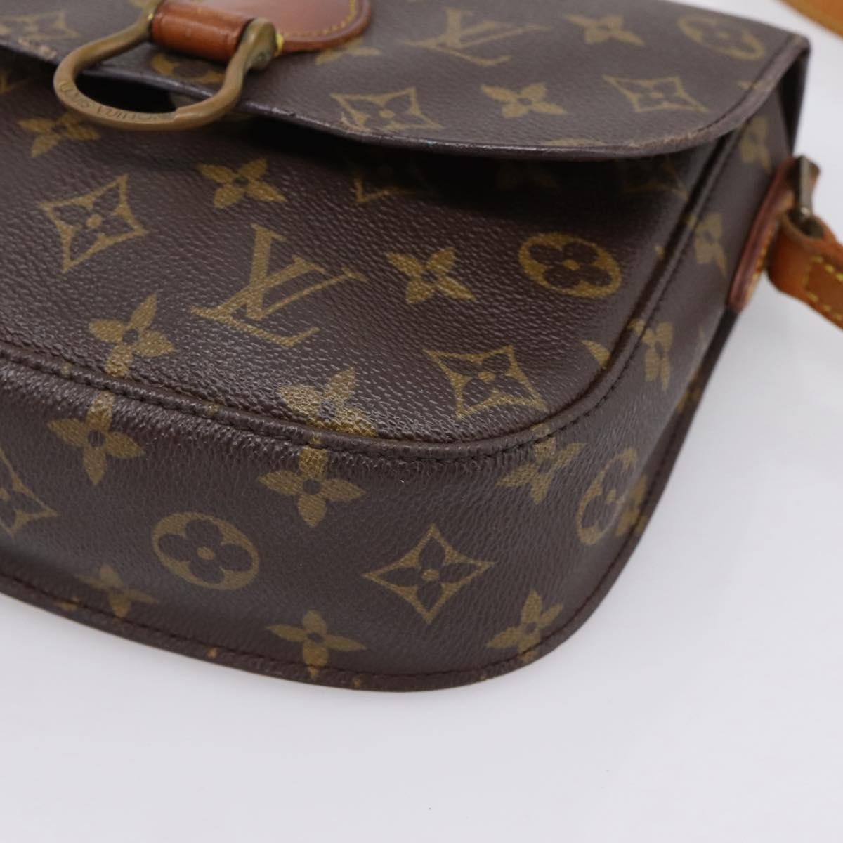 LOUIS VUITTON Monogram Saint Cloud MM Shoulder Bag M51243 LV Auth 198940